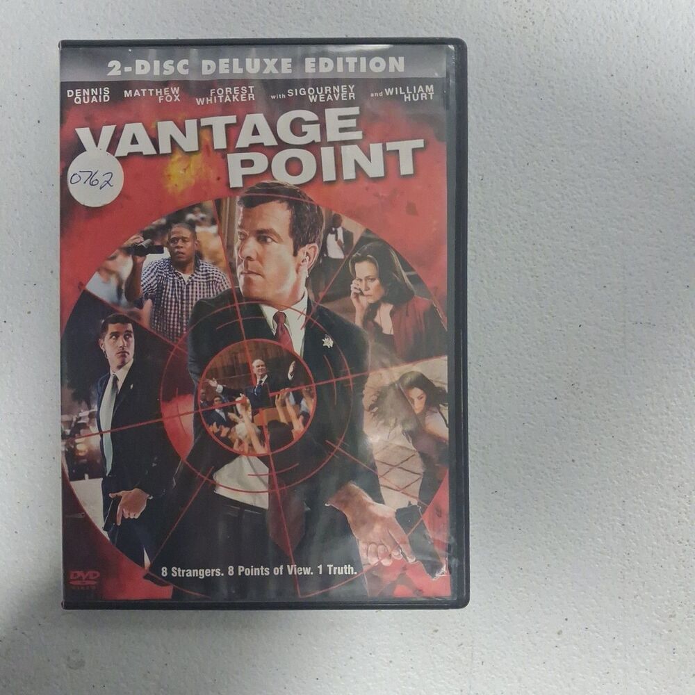 Vantage Point DVD Movie 2008 Dennis Quaid Matthew Fox Widescreen Edition